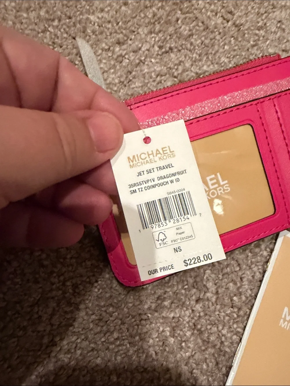 MICHAEL Michael Kors compact zip